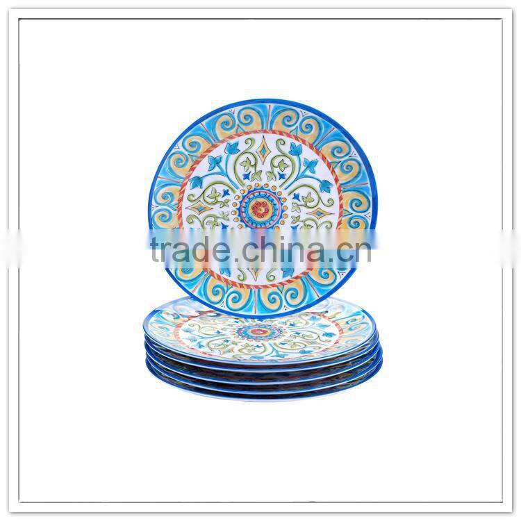 Wholesale alibaba piece round nautical brilliant spanish style dinnerware set gifts back to the future antique palte sets