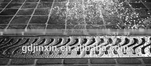 long square stainless steel shower floor drain