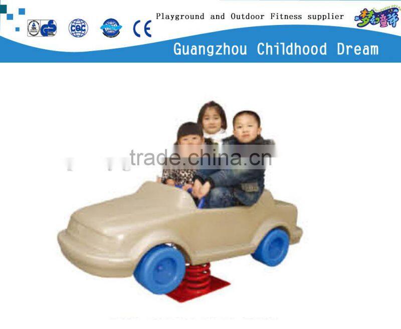 (HD-15716)Plastic spring rider car Two seat ride on toy car