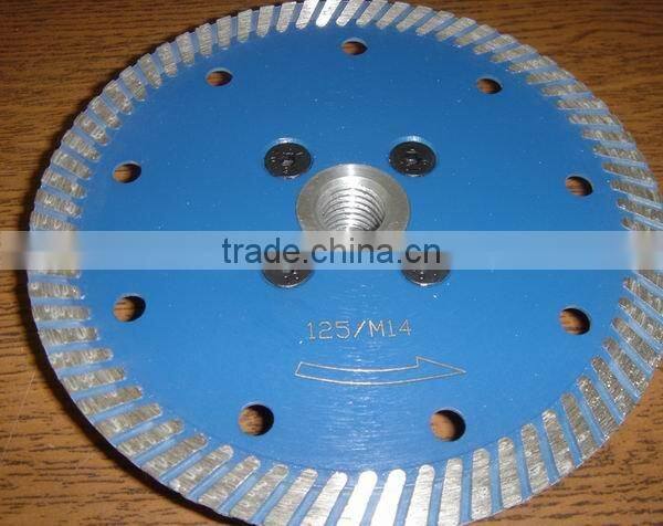 Continuous Rim Turbo Saw Blade Guangjing Stone Cutting Blade