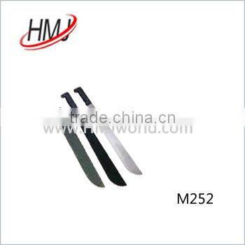 Plastic or wood handle sugar cane knife matchet