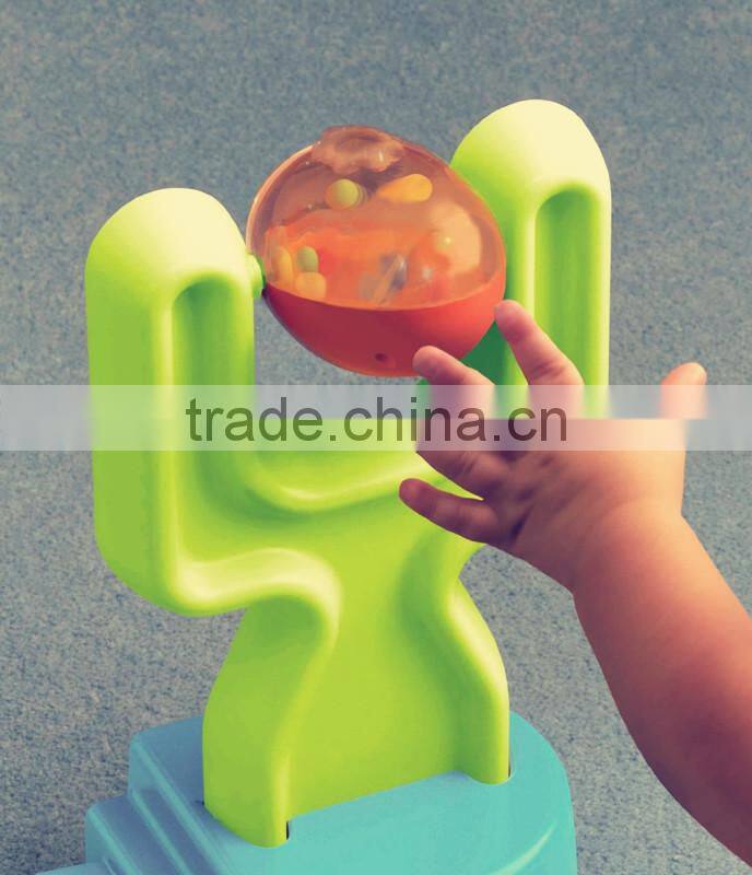 2015 ICTI manufacture supply new mini hot sports center with sound toy cheap plastic mini sports center toy for baby gift