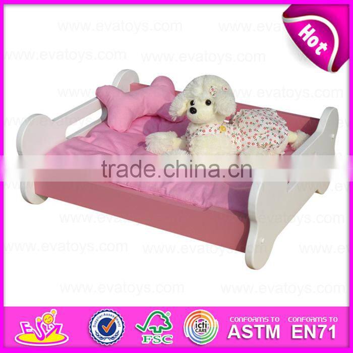 2015 Easy clean wooden luxury dog bed W06F005A