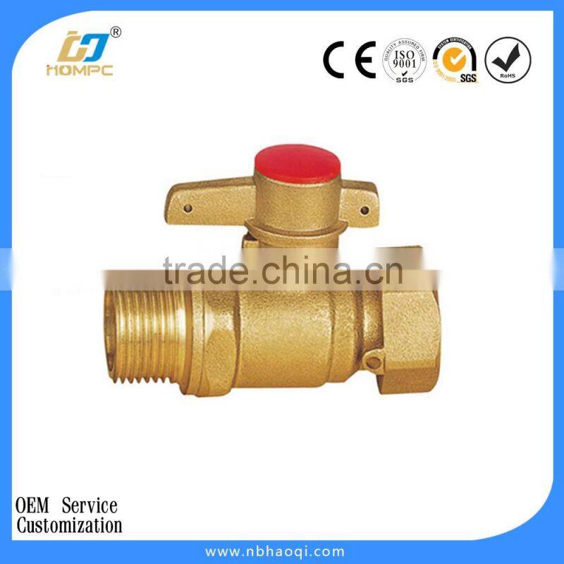 CW614N / CW617N brass water meter ball valve
