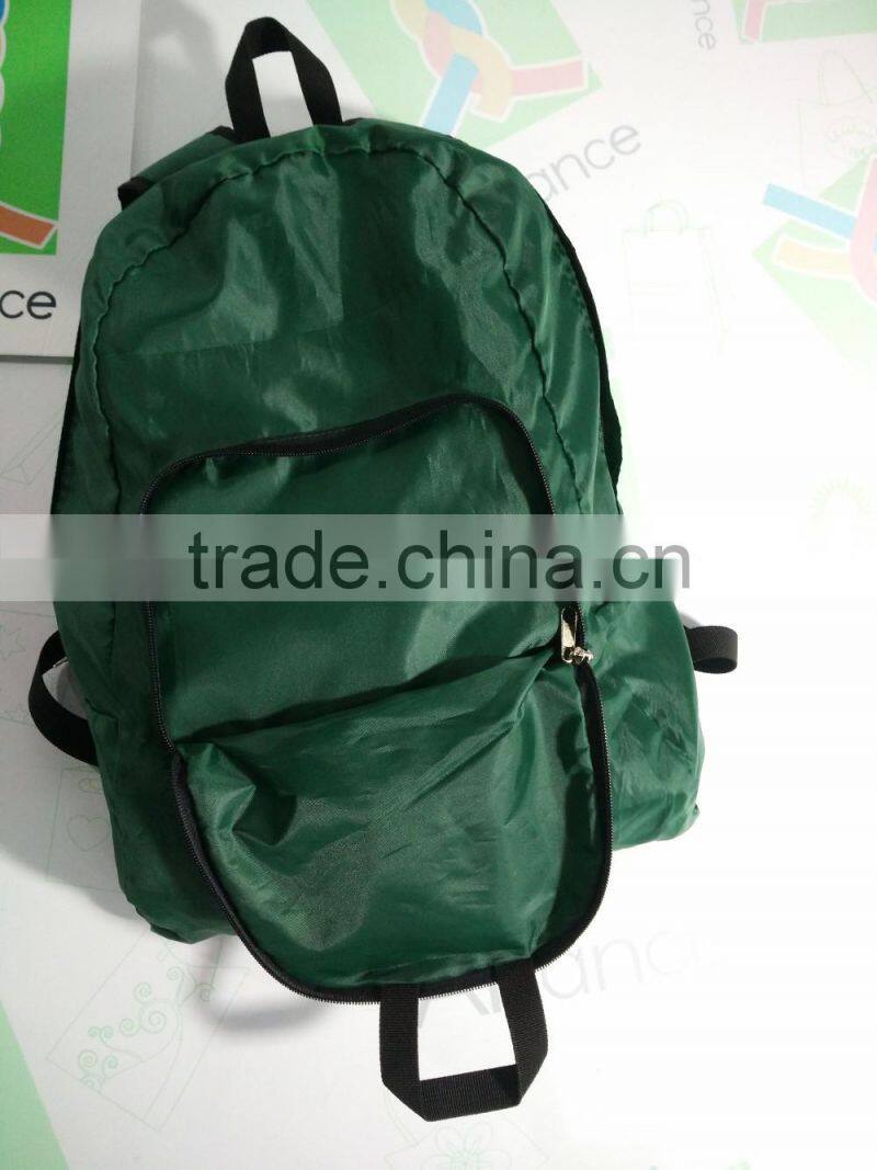 New Fashion Multifunctional Foldable Top Quality School TrendShoulder Strap RPET School Bag