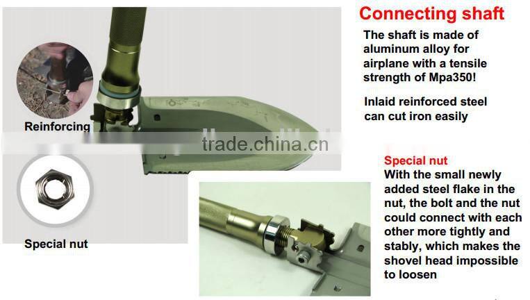 Multifunctional outdoor shovel EXS-4