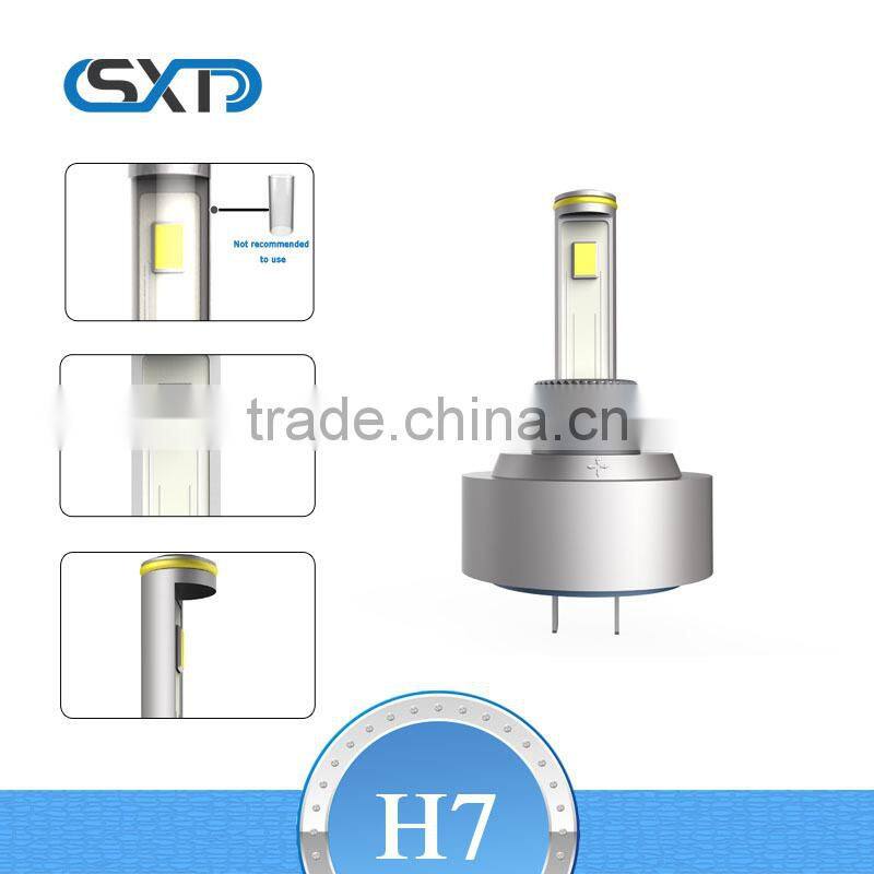 LED headlamps H7, ultra high integration H7 headlamps H7 headlamps and light