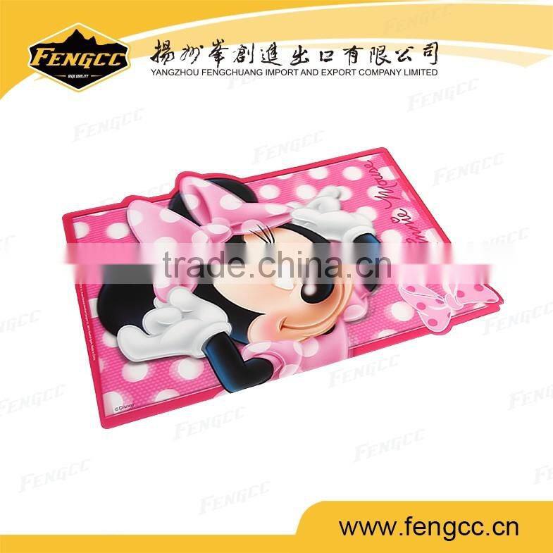 Wholesale Customized Cartoon Silicone Placemats for Childern
