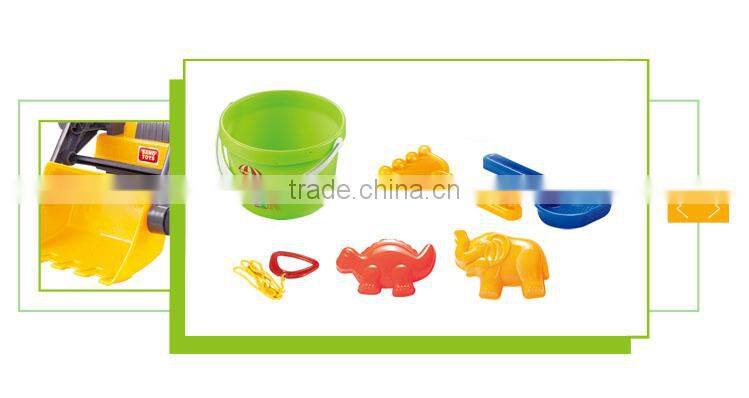 High quality summer outdoor mini sand beach tool set dump truck toy