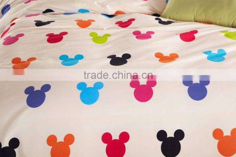 Cotton feeling Fashion Bedding Set Bed Sheet Duvet Cover Set Bed Linens MQQ