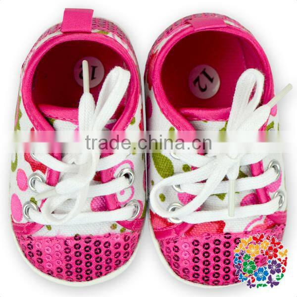 2015 New Design Toddler Infant Shoes Colorful Printing Sports Shoes Fancy Sole Comfort Shoes