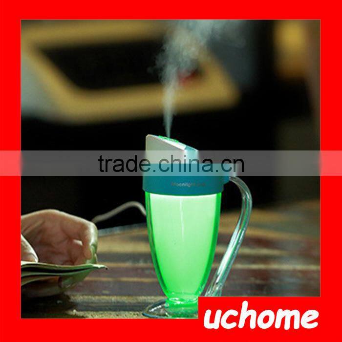 UCHOME 2017 Newest Design USB Moonlight Cup Humidifier With Coloful Led Light
