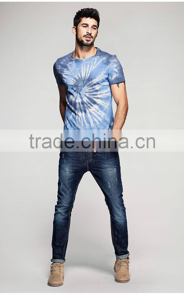 Men Tie Dye T-shirt ,cotton T-shirt, summer shirt,customized