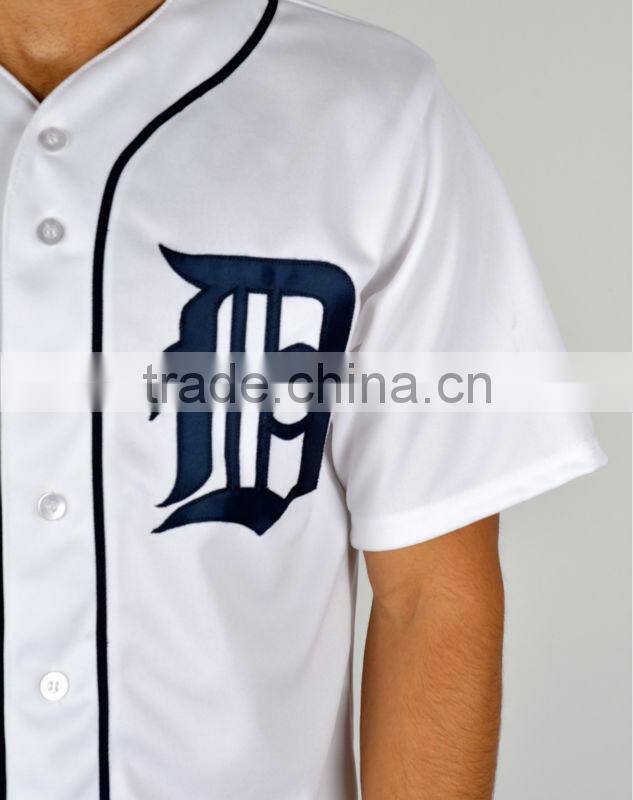 Hot selling!Custom team/college classical sublimated dry fit pinstripe baseball jerseys/uniforms wholesale