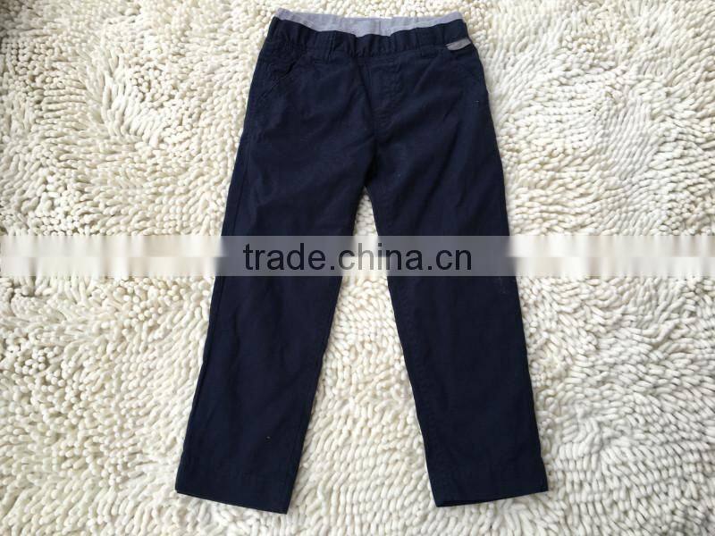 Good quality casual kids fashion design pants clothing stocklots