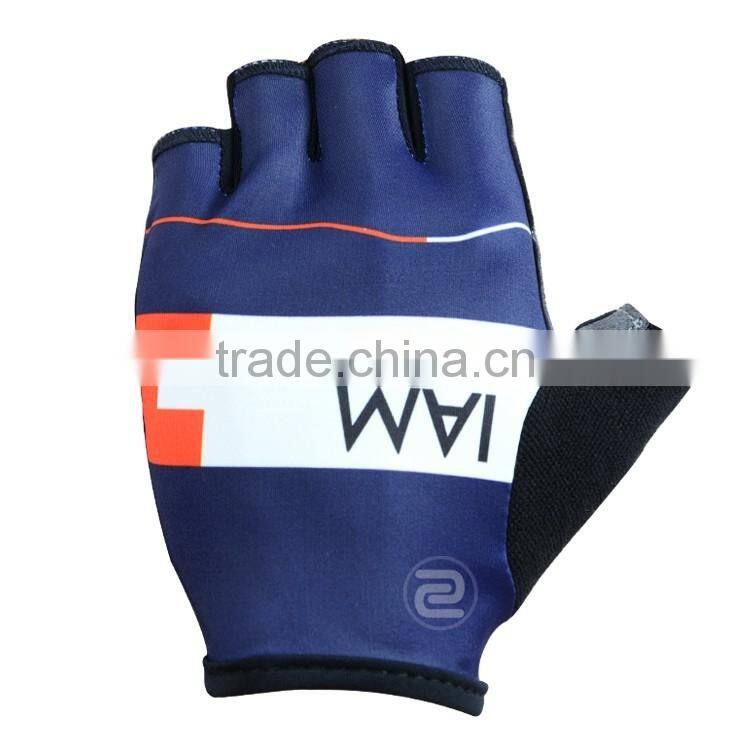 China Thin racing glove, half finger Riding Gloves, anti skidding cycling glove