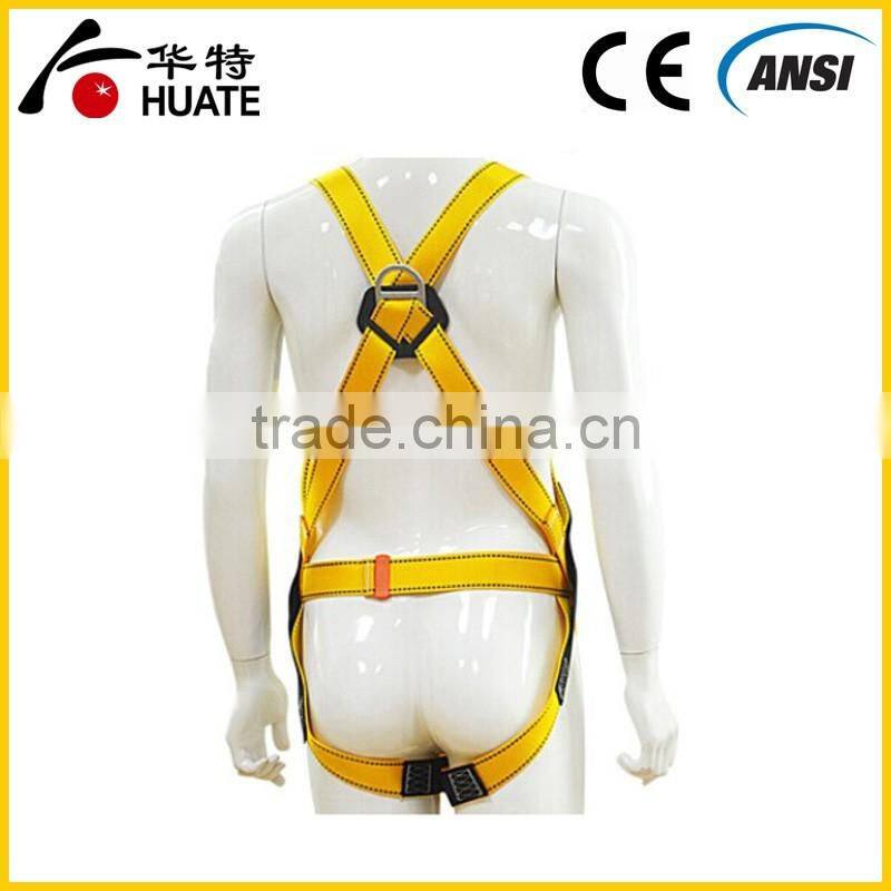Durable safety harness fall protection safety vest belt