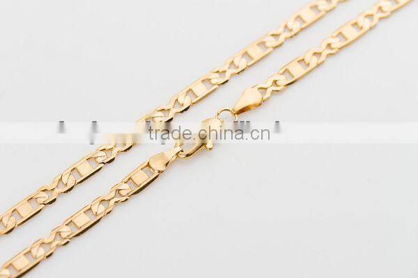 popular fashion silver chains necklace