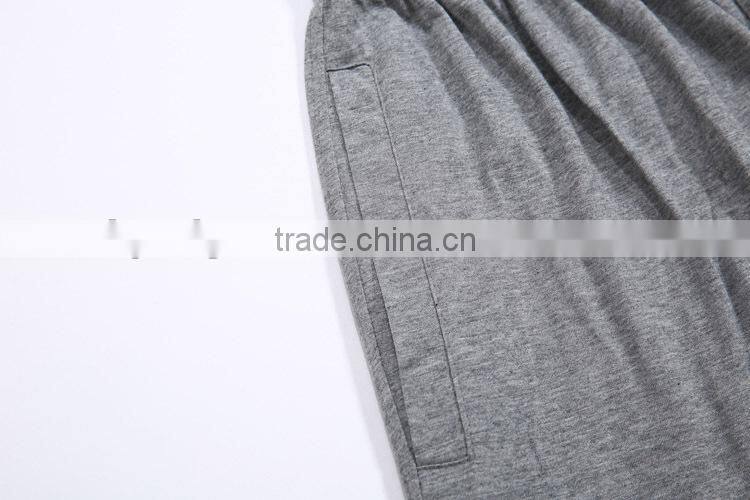 man's plain shorts/pants custom 100 cotton Mens breathable shorts sport pants