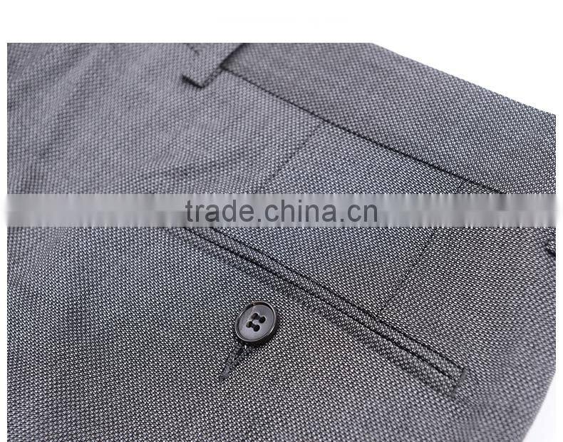 Bulk Production Shirts And Pants Combination Polyester Viscose Suits For Men