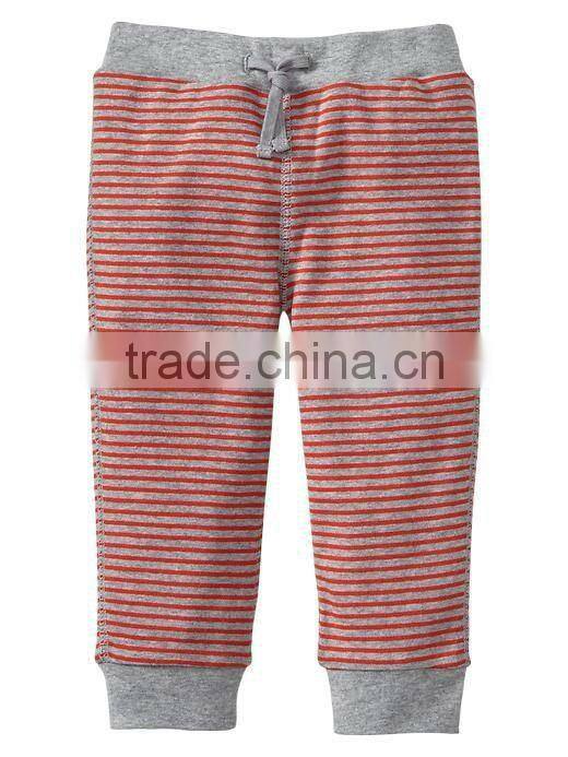 CHILDREN STRIPED PANT WITH ADJUSTABLE DRAW STRING