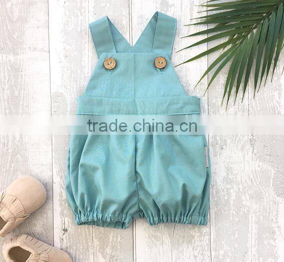 Pinafore Style Baby Boys Clothes Summer Romper Bubble Kids Clothes Boys