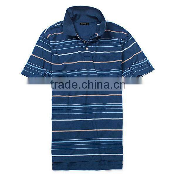 men's short sleeve pique polo t-shirts made of 100% cotton