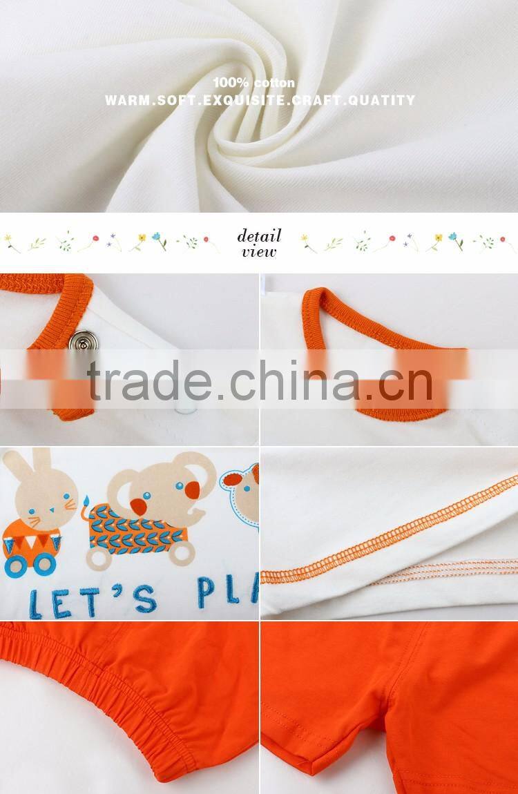 Infant and toddler summer cotton clothing sets baby boys gift sets