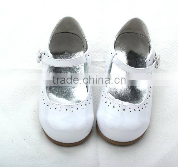 new design hot sales kids school leather shoes