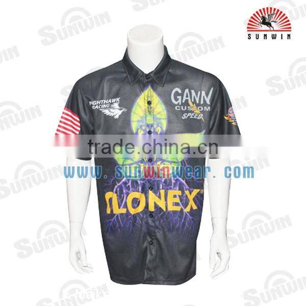 custom sublimation motor racing jersey