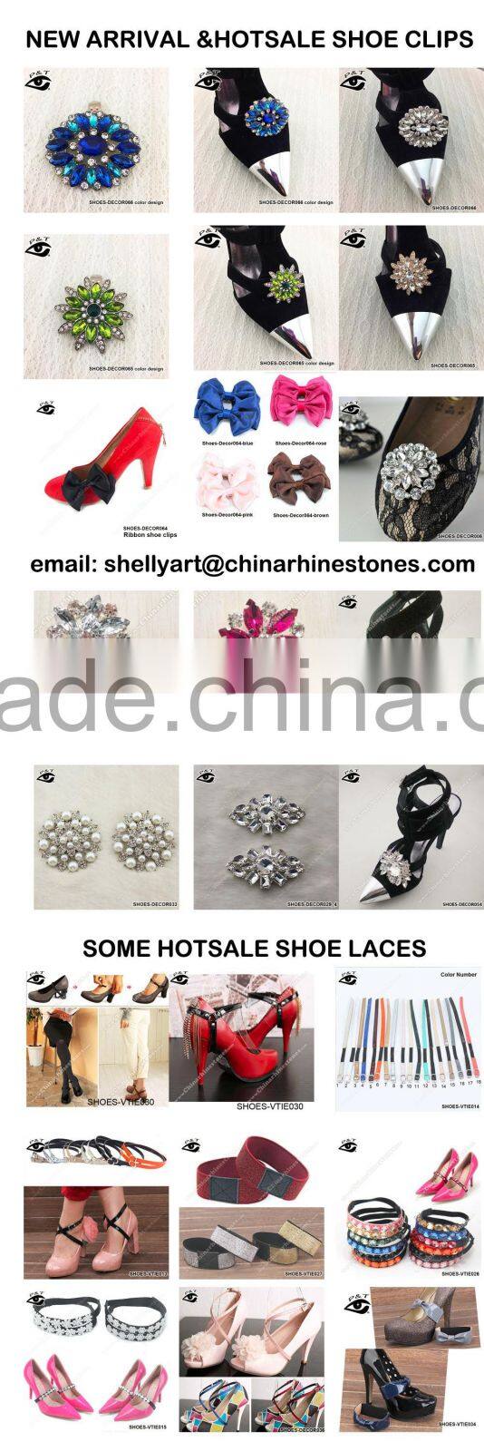 NEW ARRIVAL Olivine Rhinestone Flower Designs Shoe Clips Ornaments for Heels Decorations