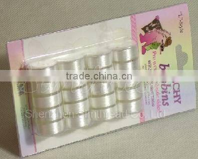paper side coil bobbin thread, embroidery thread, thread