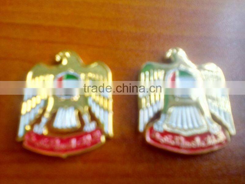 Custom Metal Magnet Badge,UAE Badge for National Day