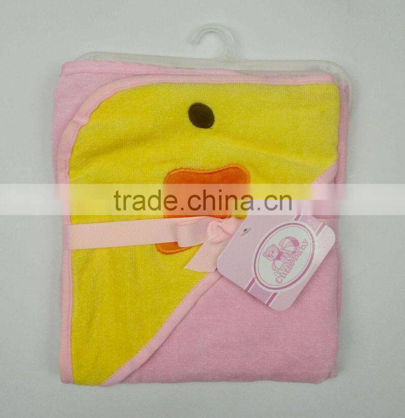 100% Organic Cotton Terry Hooded Towel Set