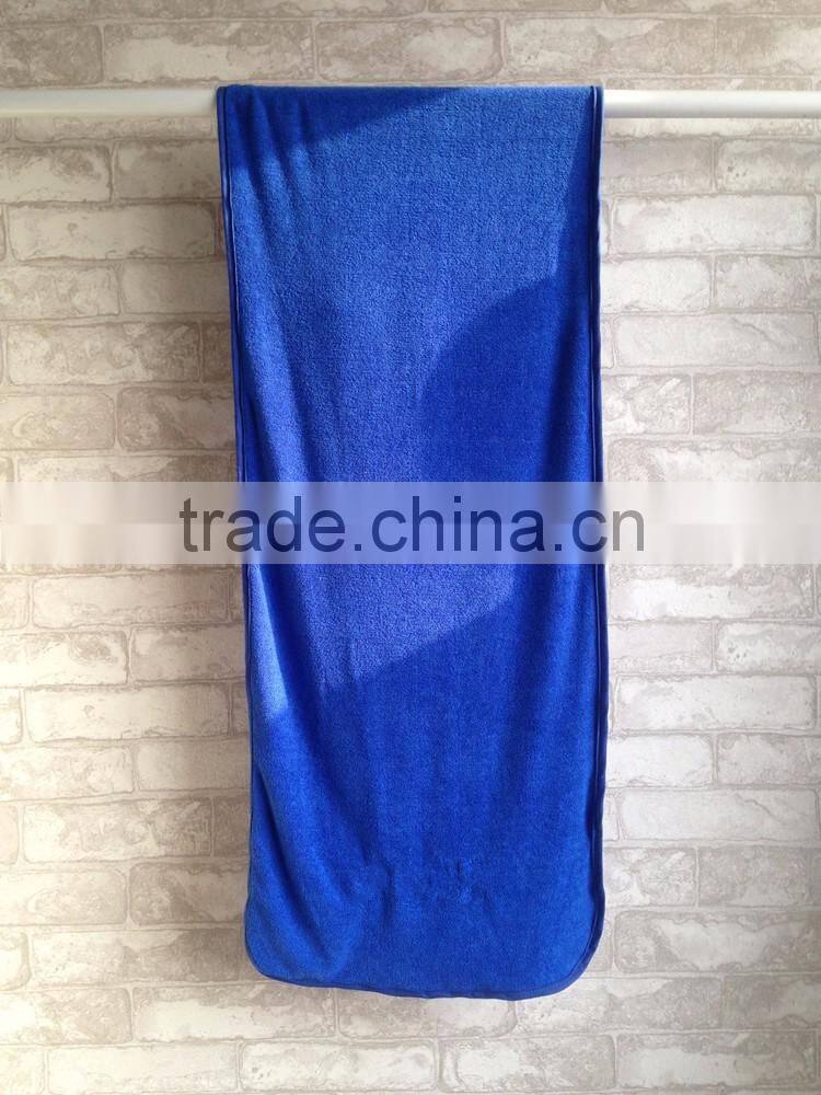 Microfiber towel beach sport travel microfiber fabric woven