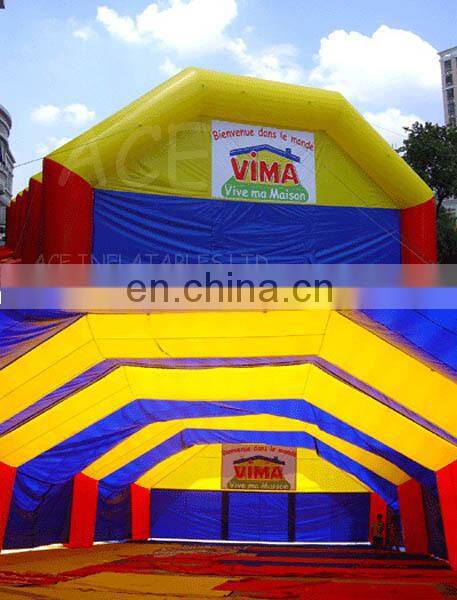 Shape color inflatable arch tent for advertising and events