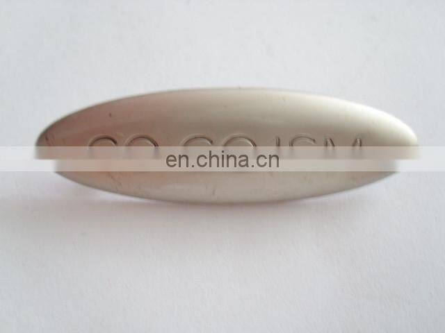 Fantastic Design Custom Logo Metal Label for Kids Clothing