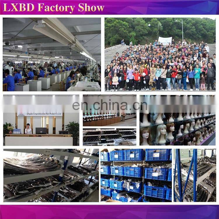 Virgin hair bundles keratin hair extension