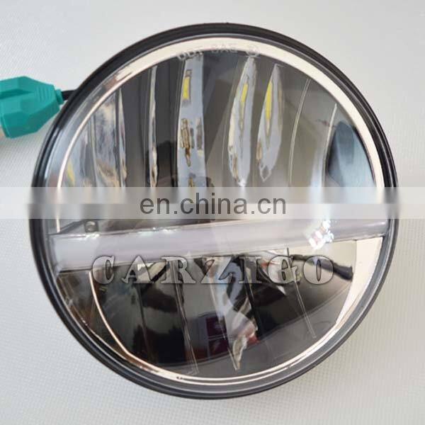 accessories from Guangzhou factory bulk sale price Best quality 7" round led 75W motorcycle light for harley motorcycles