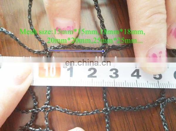Cheap! White knotted anti-bird net, monofilament anti bird net