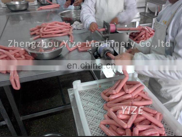 automatic sausage sealing linker machine sausage warp tying machine