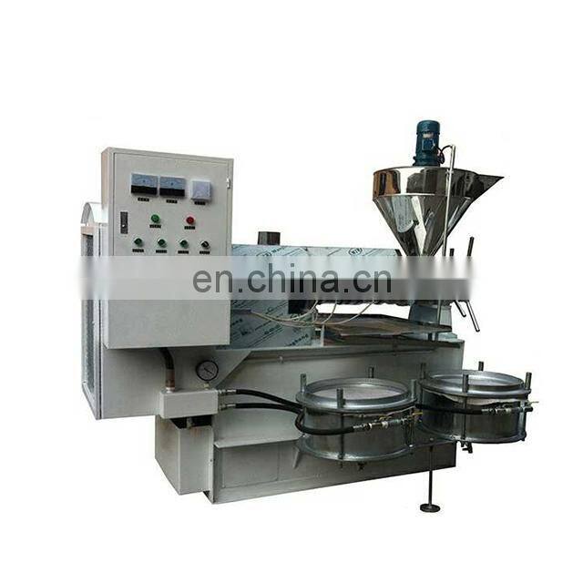 screw oil press machine with oil filter price from manufacturer