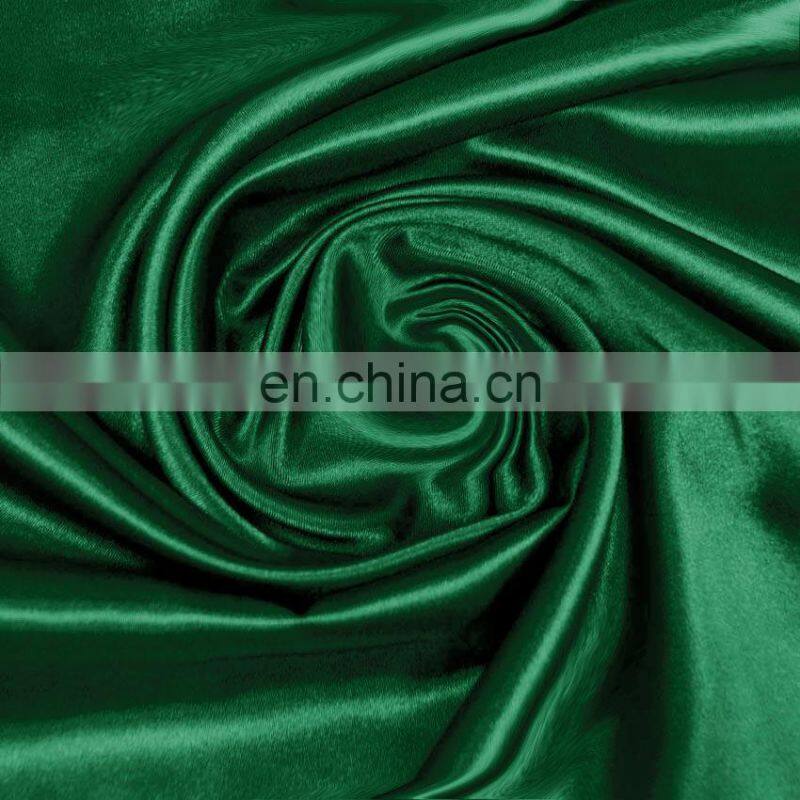 cheap polyester satin fabric / wholesale textile material2017