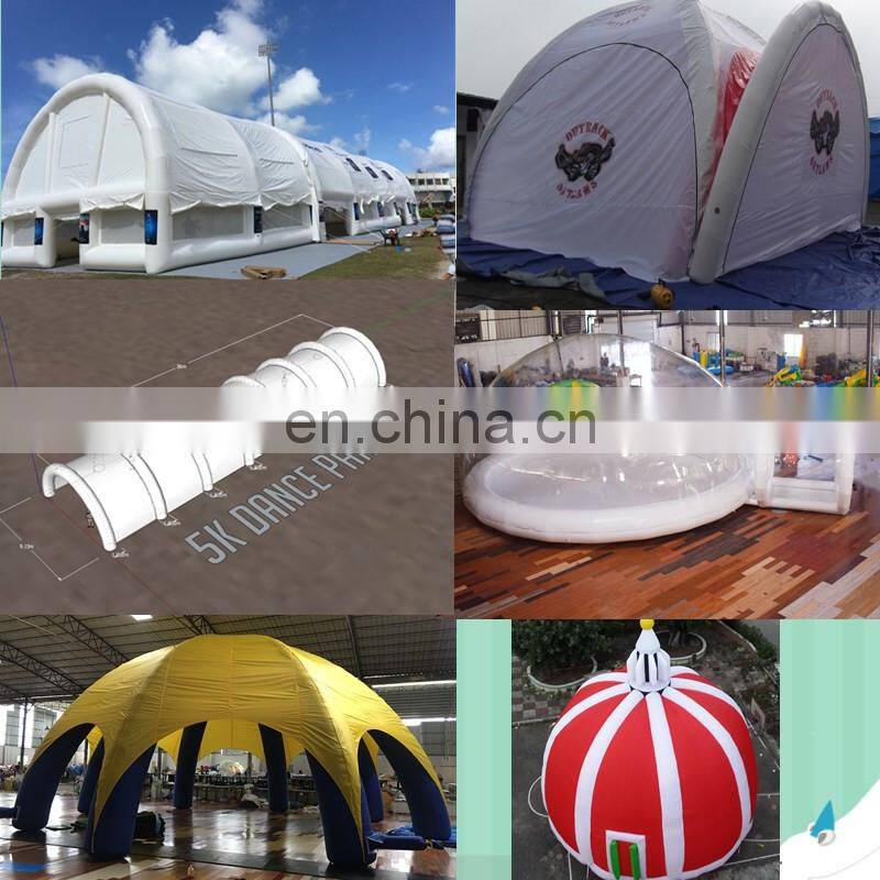 8m Outdoor pop up PVC inflatable bubble dome tent for parties