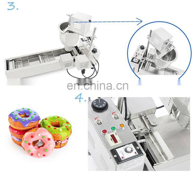 Commercial Snack Food Sweet Machine Mini Donut Machine Maker