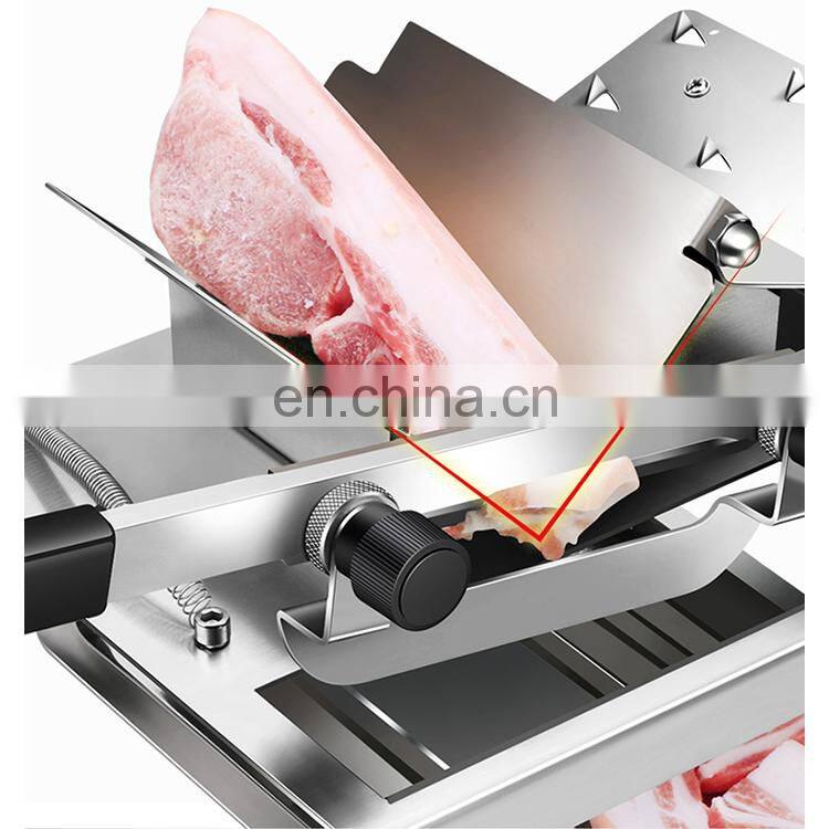 meat rolls and meat slices maker machine /stainless steel frozen beef slicing machine/ pastry cucumber carrot slices cutter