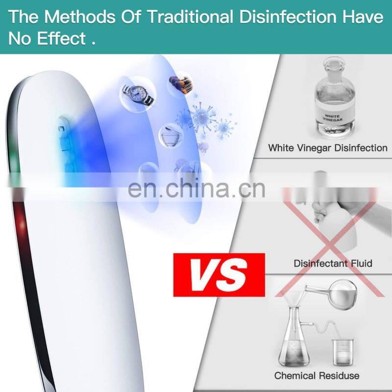 Household ultraviolet sterilization anti-virus sterilizer handheld USB rechargeable portable travel disinfection lamp