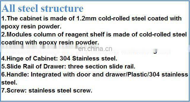 Central table for lab furniture /ceramic laboratory bench dental workstation