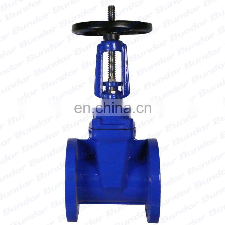 Bundor 2-24 Inch Manual Operated Rising Stem Gate Valve Direct Buried Gate Valve