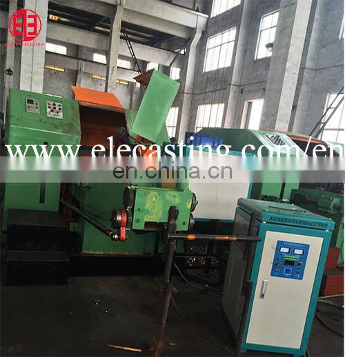 Automatic hot forging machine for making copper insert
